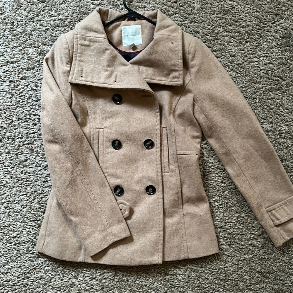 Thread&Supply camel peacoat